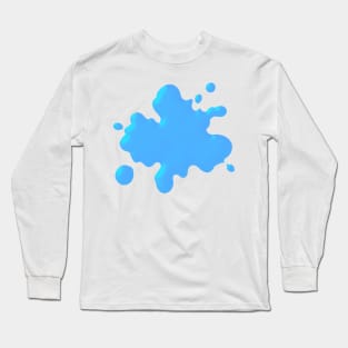 Inkblot bubble gum Long Sleeve T-Shirt